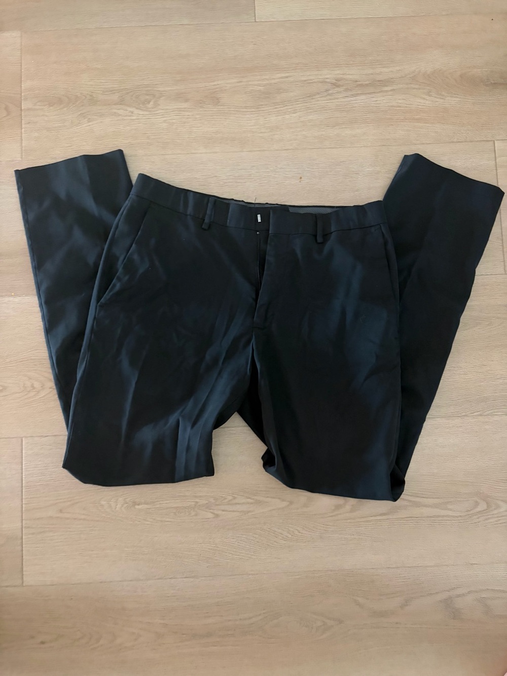 Kenneth Cole Reaction Men's Black Dress Slacks